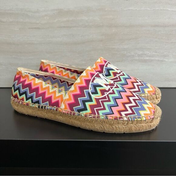 Authentic MISSONI Logo Embroidered Espadrilles Size 39 - Picture 1 of 9